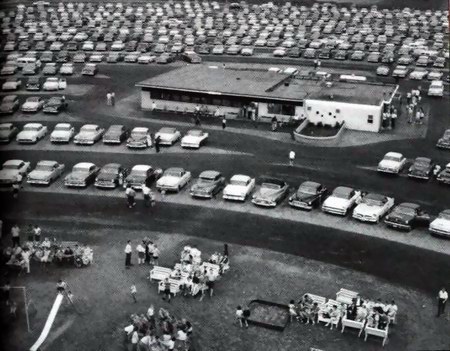 Beltline 3 Drive-In Theatre - From The Screen Tower - Photo From Rg